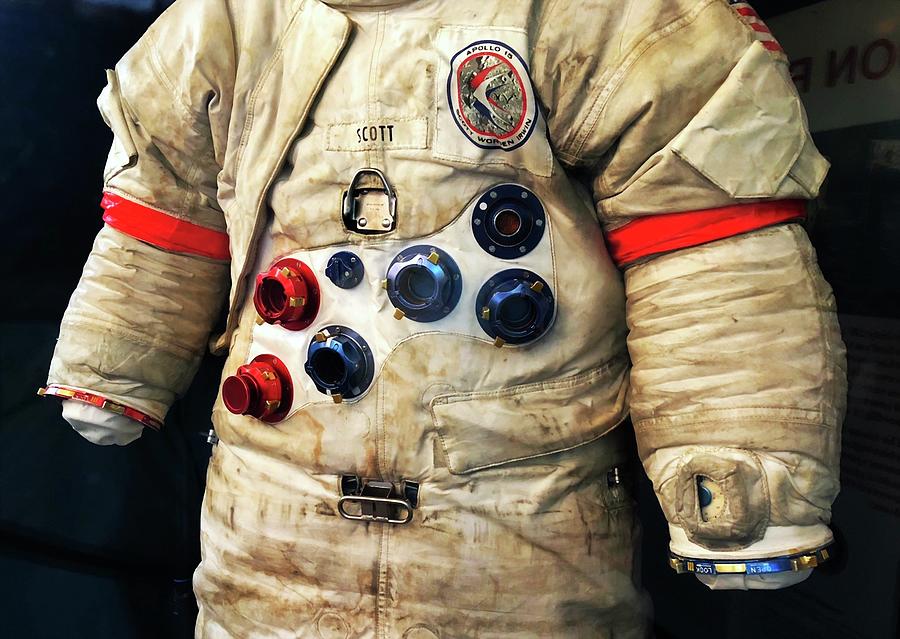 David Scott Apollo 15 Space Suit Photograph by Lois Ivancin Tavaf