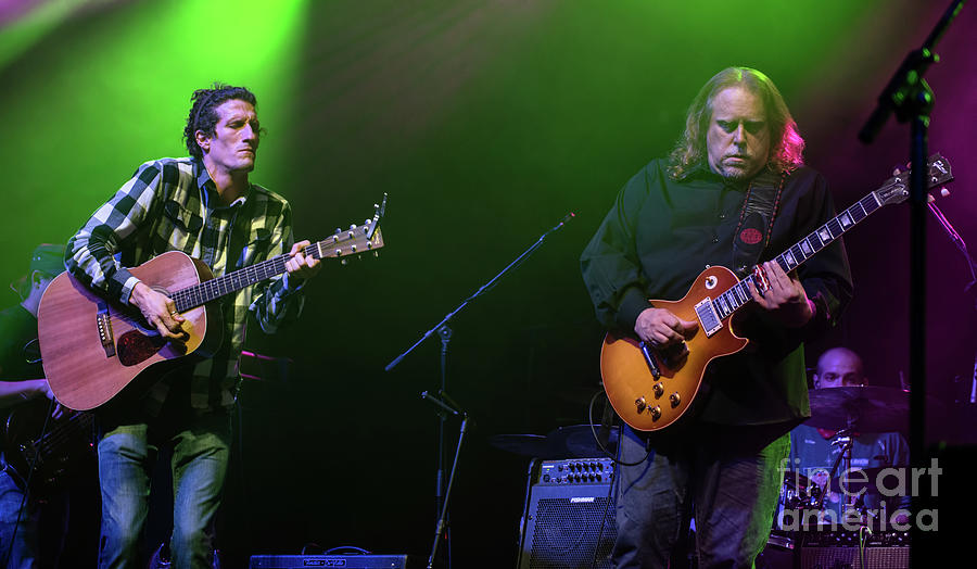David Shaw and Warren Haynes with The Revivalists Photograph by David Oppenheimer