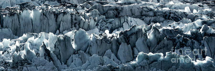 Dawes Glacier Panorama Photograph by Stefan H Unger