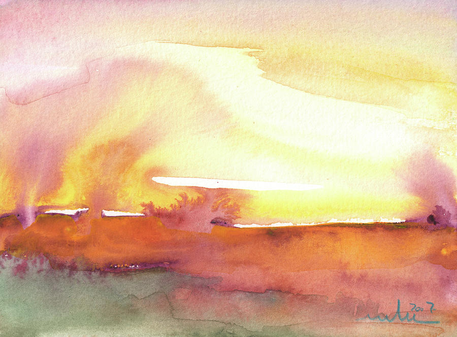 Dawn 32 Painting by Miki De Goodaboom