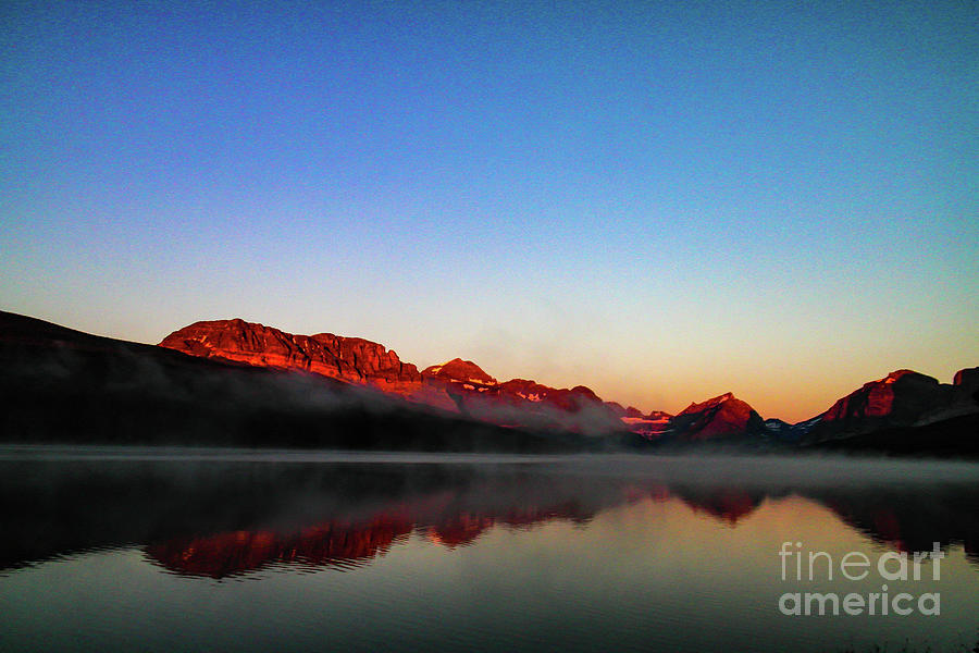 Dawn At Many Glacier Photograph
