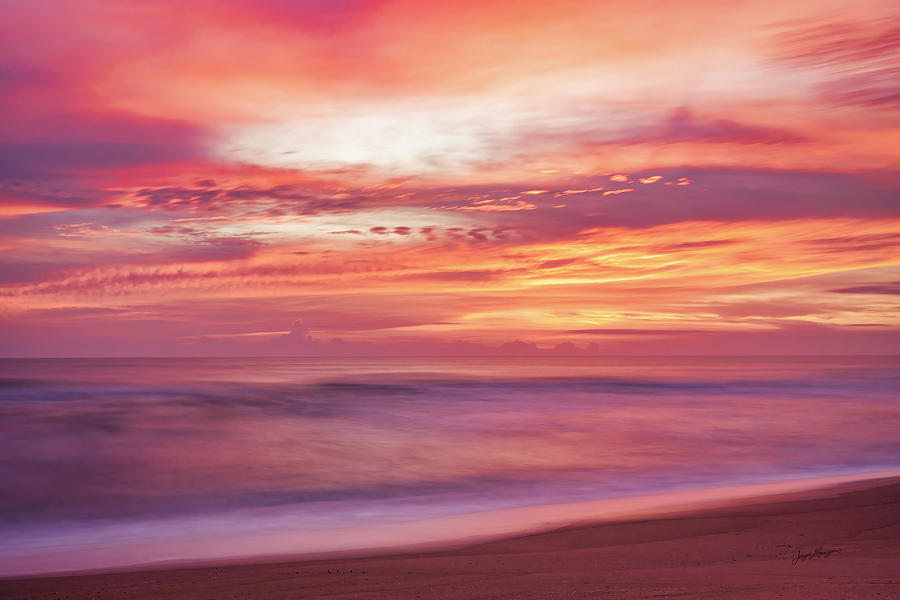 Dawn At Ormond Beach Photograph by Jurgen Lorenzen