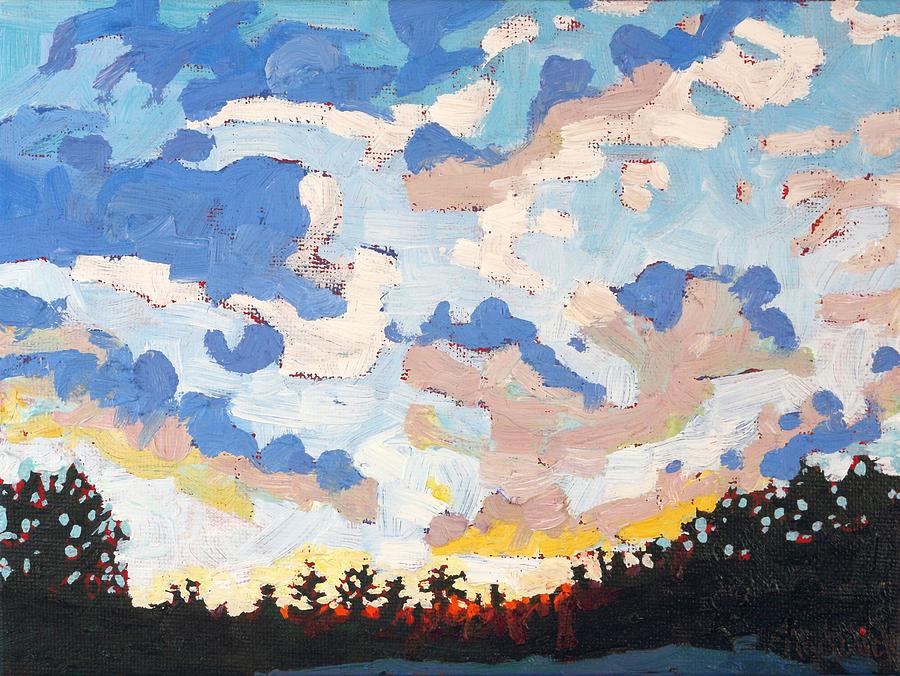 Dawn Day Singleton Painting by Phil Chadwick