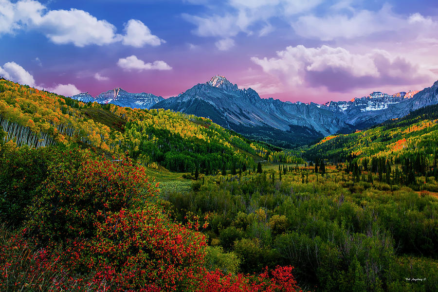 Dawn in the Dallas Divide #9471 Photograph by Bob Augsburg