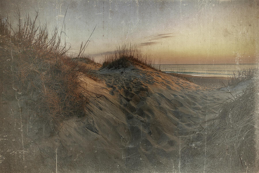 Nature Photograph - Dawn in the Outer Banks Vintage Photo by Rick Berk