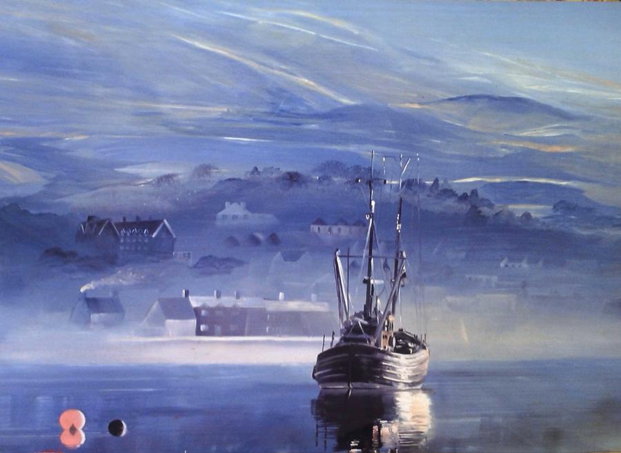 Dawn Painting by John Rodger