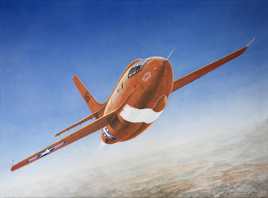 Dawn Of Supersonic Flight Painting by Douglas Castleman