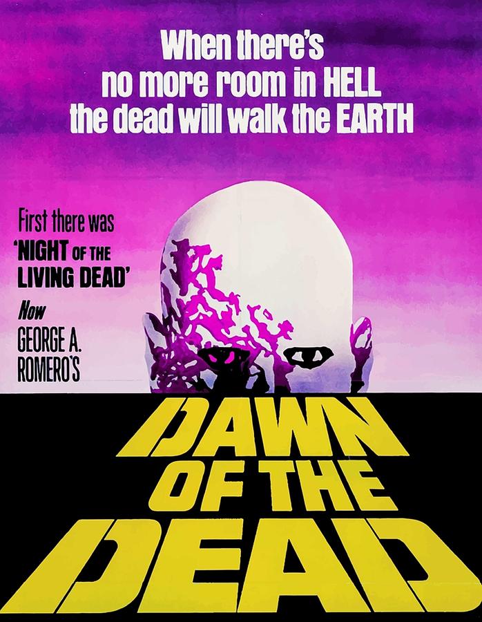 DAWN OF THE DEAD Poster Digital Art by Maria Sanchez