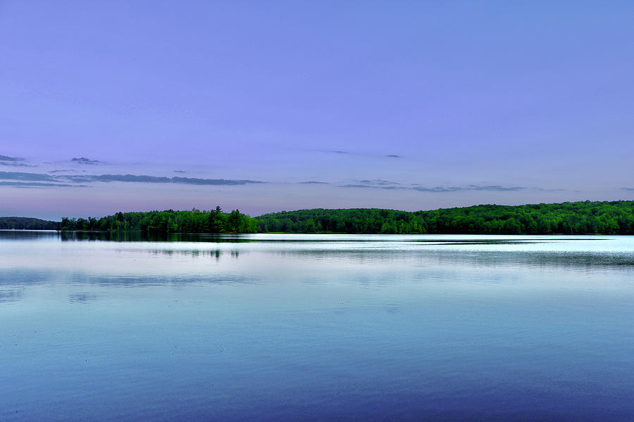 Dawn on Nelson Lake Photograph by Sarah Lilja