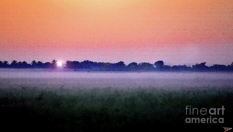 Dawn over the heartland Mixed Media by David Lee Thompson