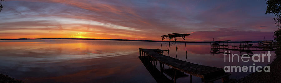 Dawn Panorama Photograph by William Norton