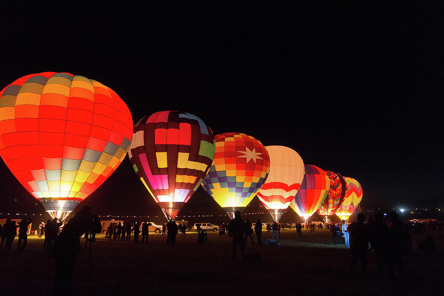 Hot Air Balloons Photograph - Dawn Patrol by Erick Castellon