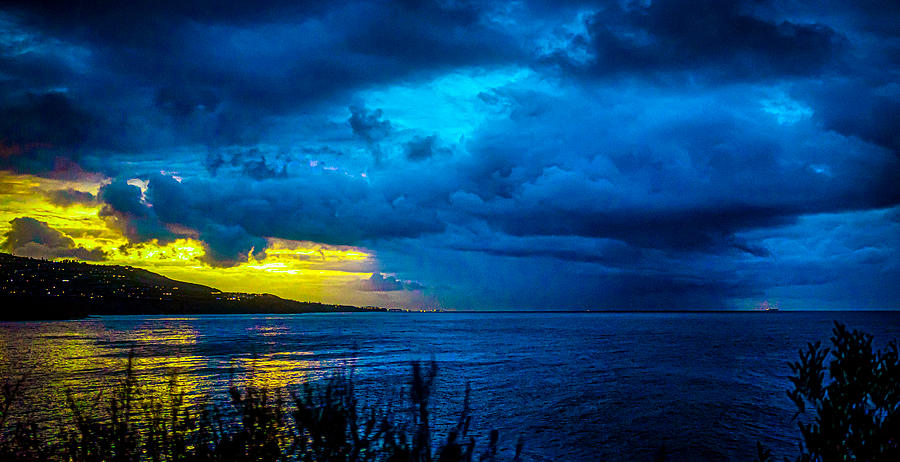 Dawn Rain South Bay, California Photograph by Douglas Castleman