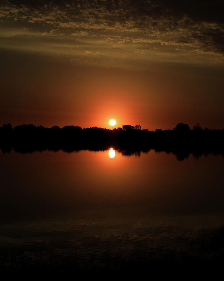 Dawn Reflection Photograph by Dan Sproul
