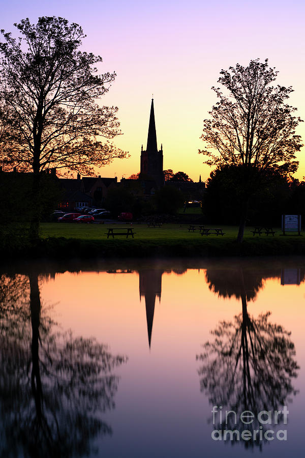 Dawn Reflections in Lechlade Photograph by Tim Gainey