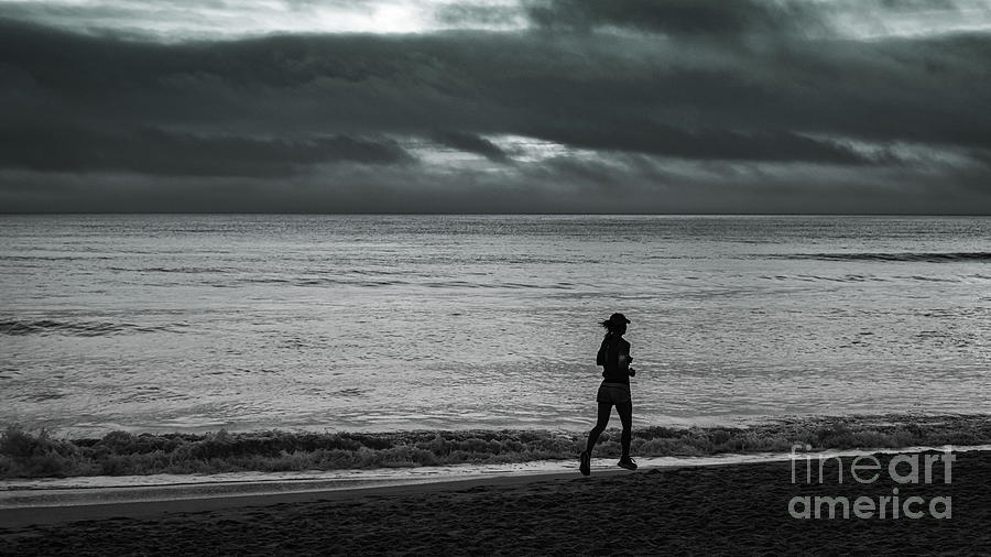 Dawn Runner Photograph by Jim Gillen