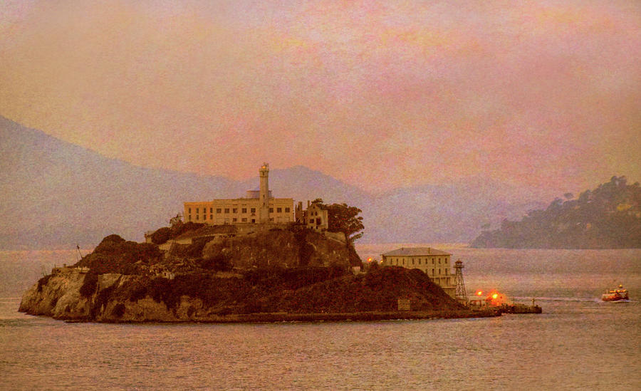 Dawns Early Light at Alcatraz Photograph by Floyd Snyder