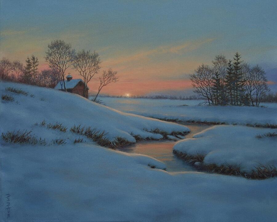 Dawn's Early Light Painting By Barry DeBaun   Fine Art America