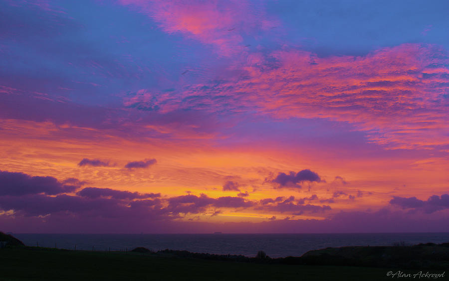 Dawns heady palette Photograph by Alan Ackroyd