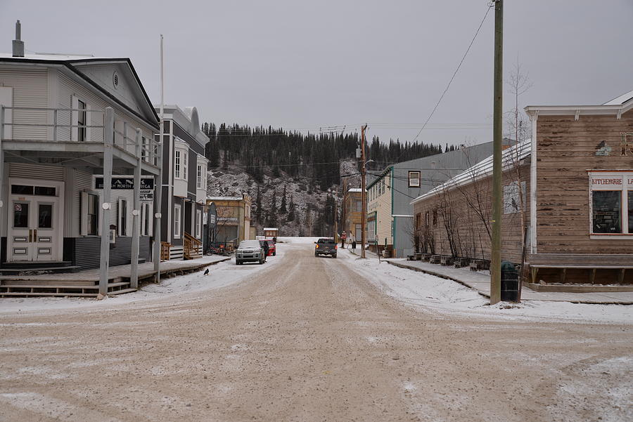 Dawson City Yukon Streets Photograph by James Cousineau
