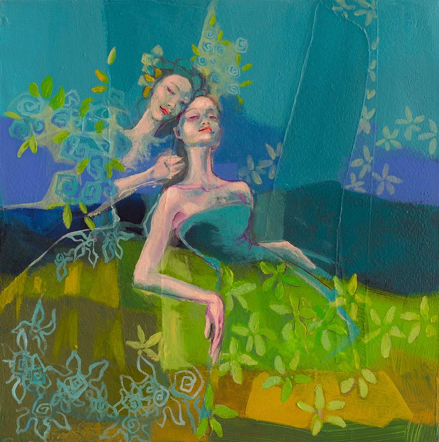 Day Dreaming I Painting by Dorina Costras