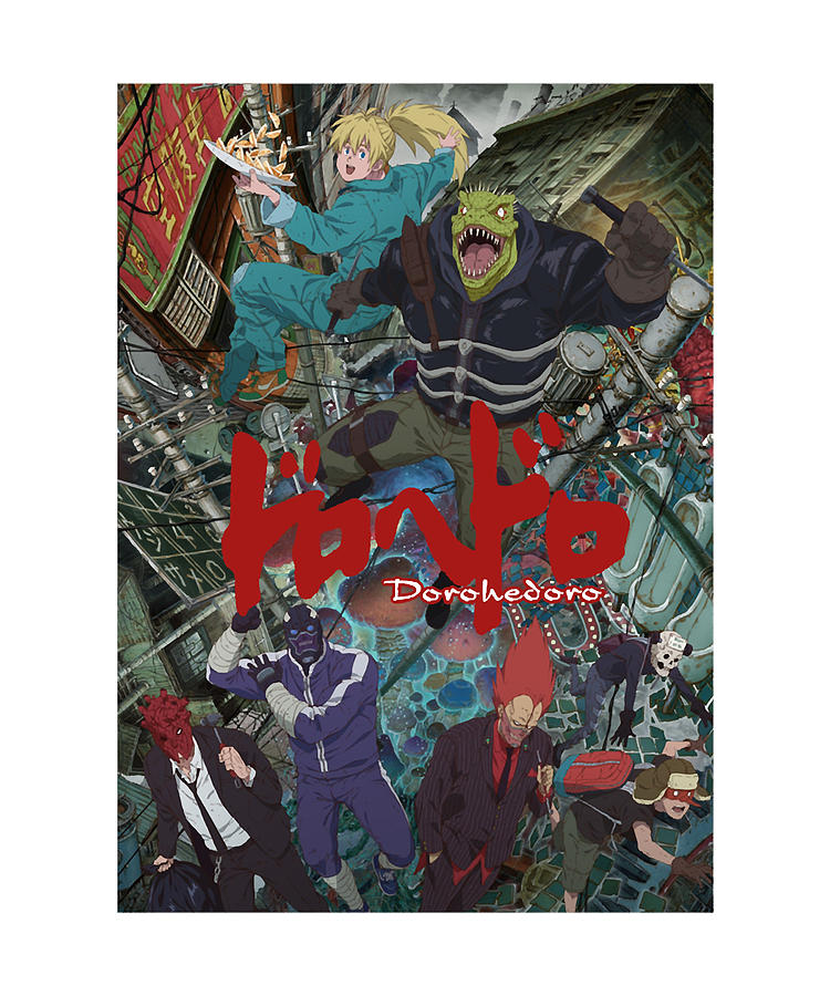 Day Gift for Dorohedoro poster Drawing by DOROHEDORO Anime - Fine Art ...