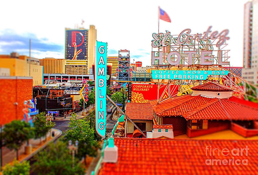 Day Glow Vegas Afternoon Photograph by Rodney Lee Williams
