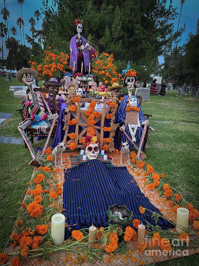Day of the Dead Celebration Photograph by Nina Prommer