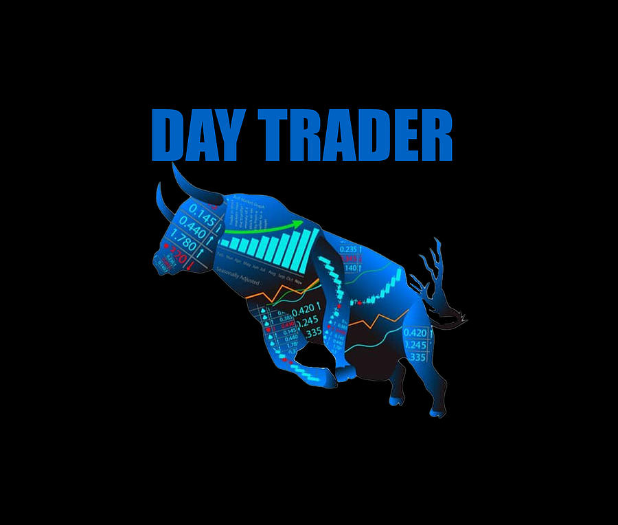 Day Trader Digital Art by Proway Design