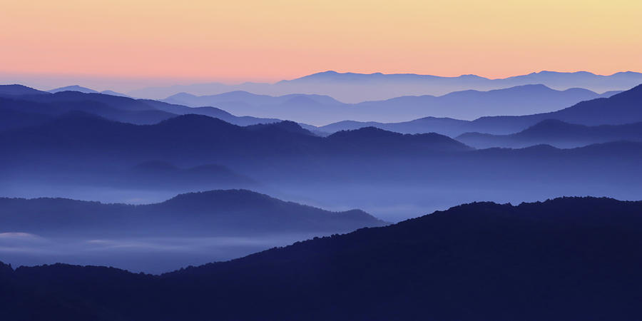 Daybreak at Clingmans Dome Photograph by Lori Deiter