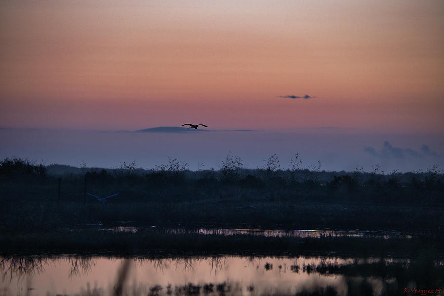 Daybreak At Rockport, Texas Photograph by Rene Vasquez