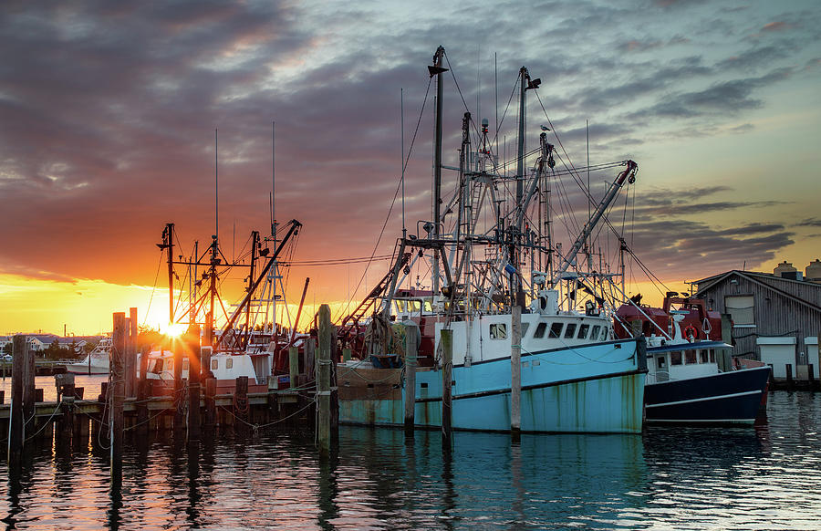 Daybreak at the Docks Photograph by Chris Wiederspahn - Fine Art America