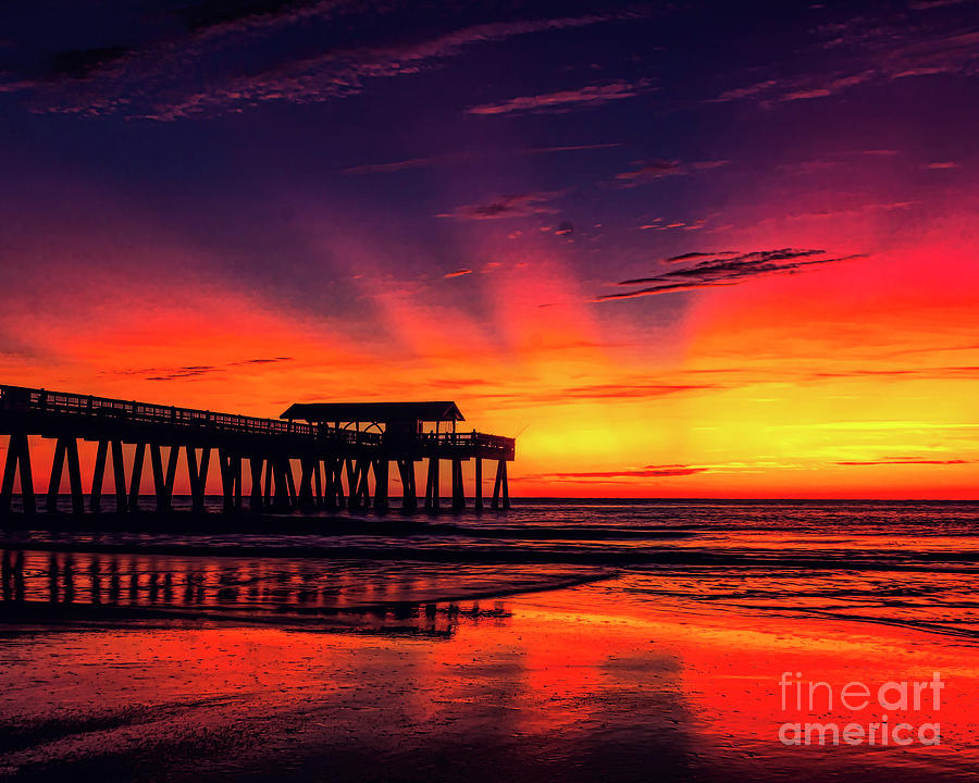 Daybreak at Tybee Photograph by Nick Zelinsky Jr