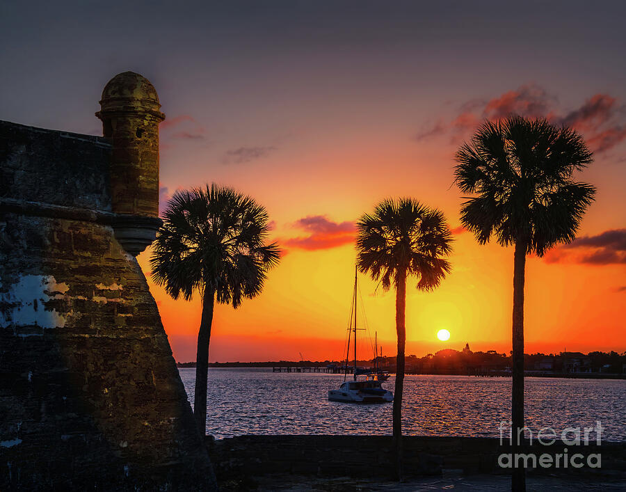 Daybreak in St Augustine Photograph by Nick Zelinsky Jr Daybreak in St Augustine Photograph by Nick Zelinsky Jr