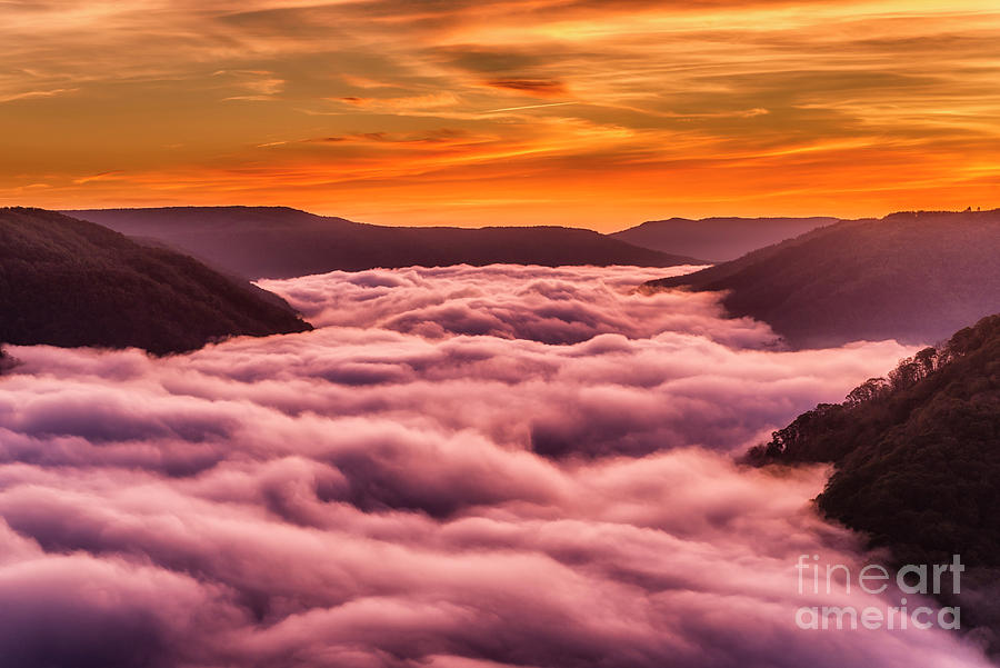 Daybreak View New River Gorge National Park Photograph
