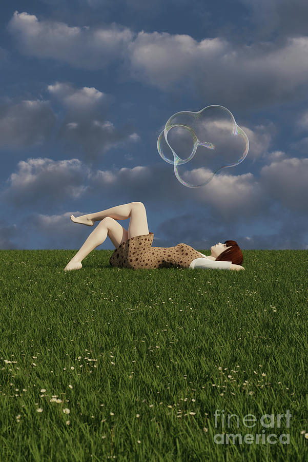 Daydreaming 001 Digital Art by Clayton Bastiani