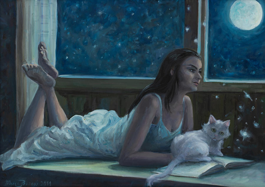 Daydreaming Painting by Marco Busoni