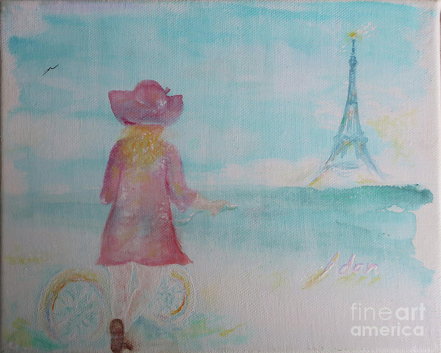 Daydreams of Paris Painting by Felipe Adan Lerma