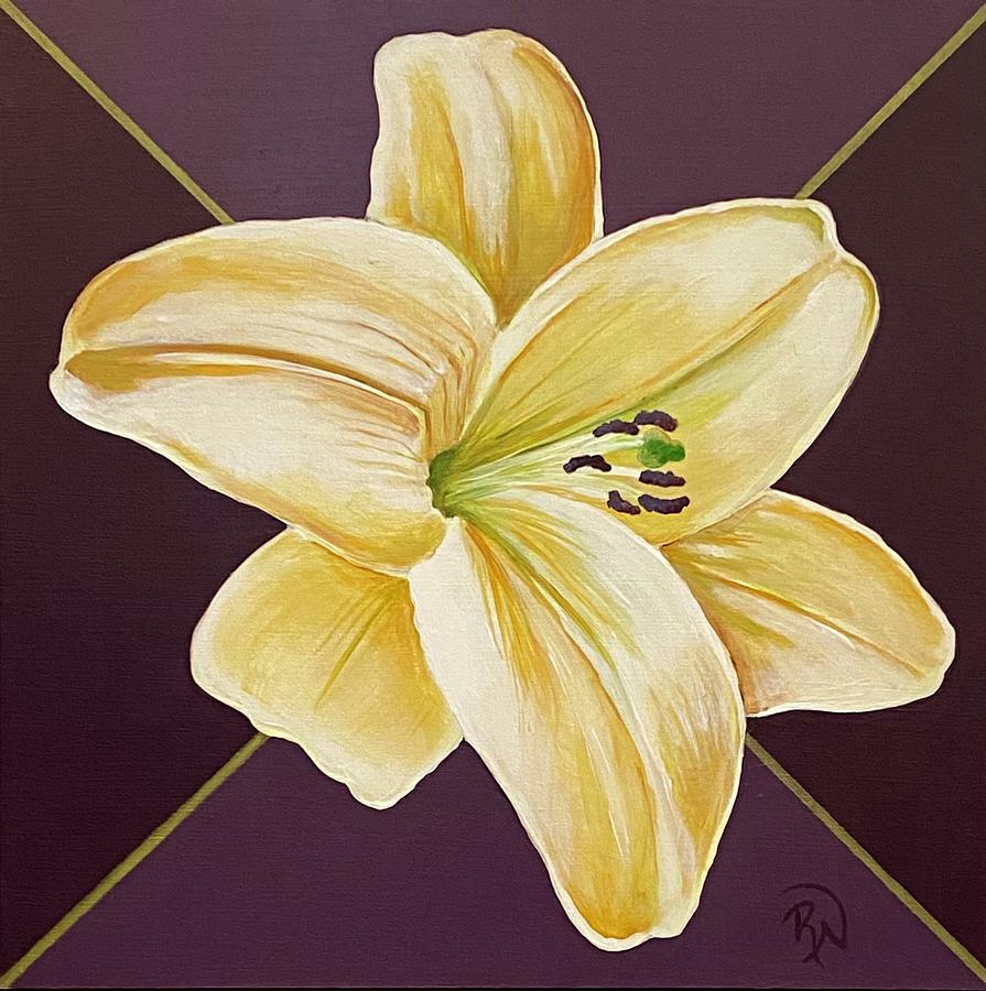 Daylily #2 Painting by Renee Noel
