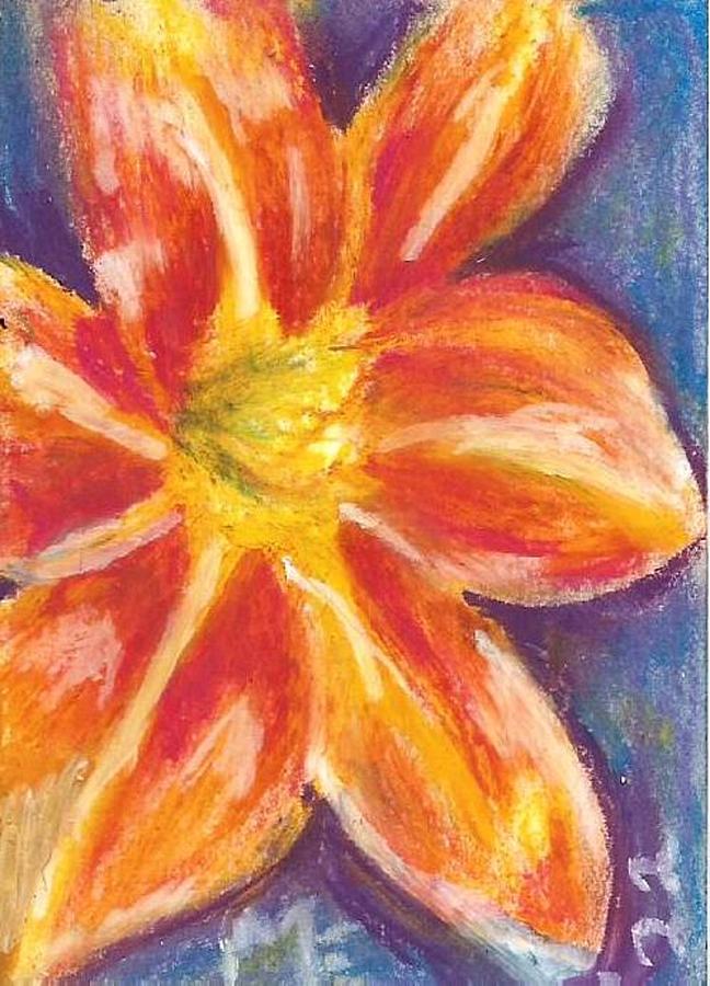Daylily Painting by Monica Resinger