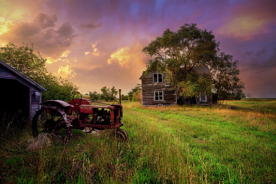 Sunset Photograph - Days Gone By by Aaron J Groen
