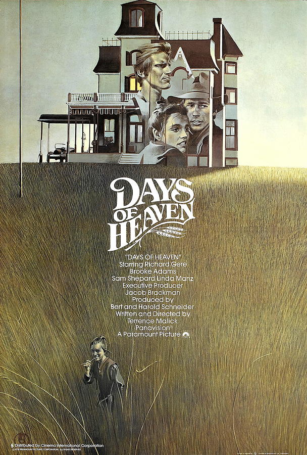 Days of Heaven, 1978 Mixed Media by Movie World Posters
