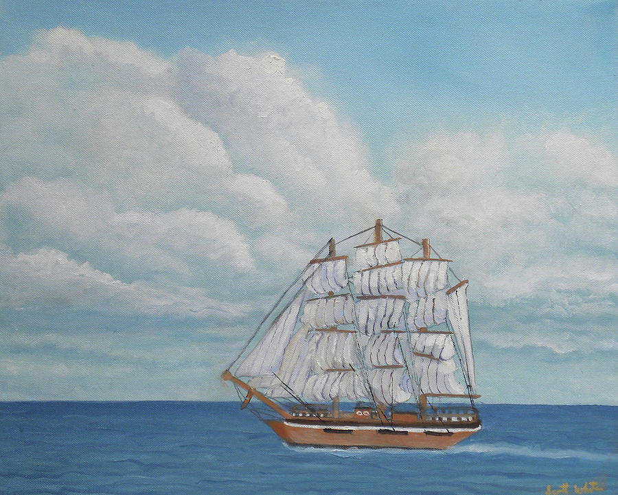 Days Of Old Painting by Scott W White