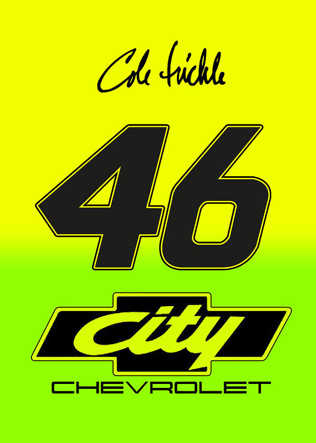 Cole Trickle City CHEVROLET DAYS OF THUNDER #46 Shirt Nascar