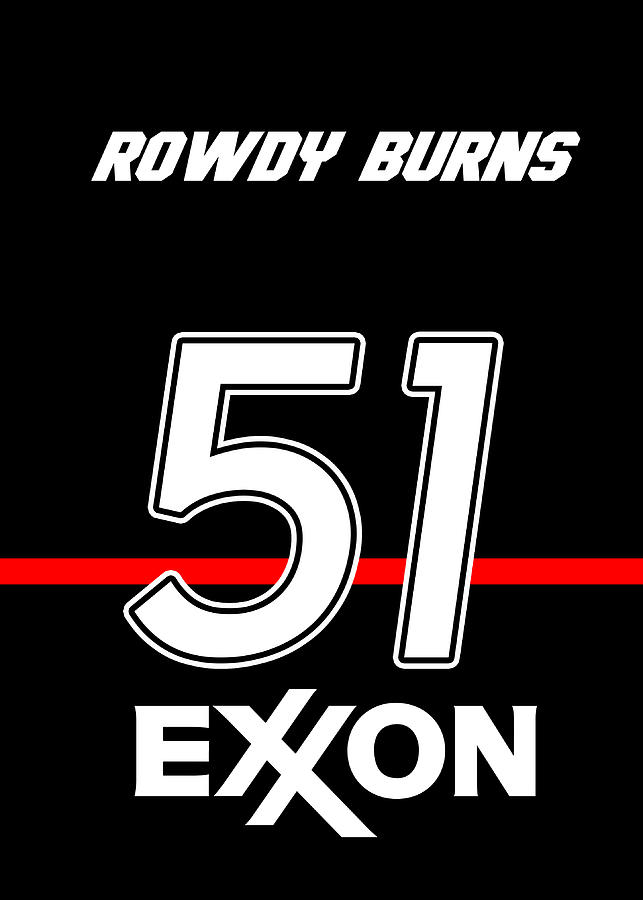 Days Of Thunder Exxon Chevrolet #51 Digital Art by Matias Gonzalez - Pixels