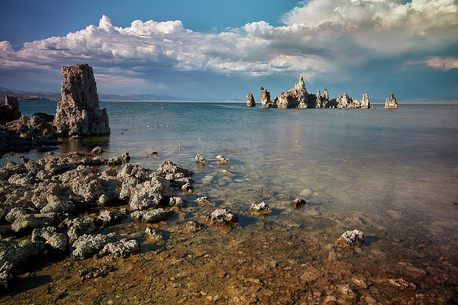 Daytime at Mono Lake Photograph by Jon Glaser