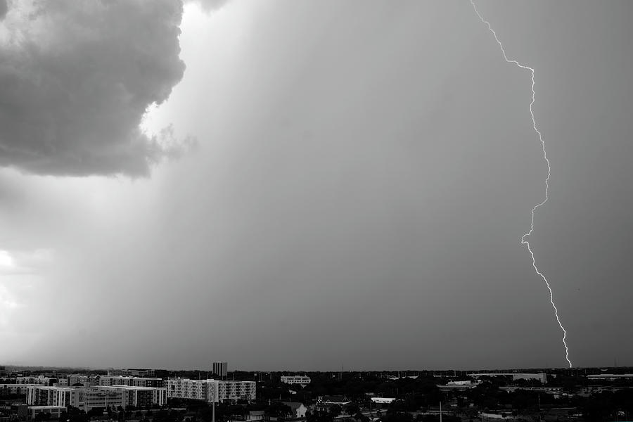 Daytime Lightning Strike Photograph by Robert Wilder Jr