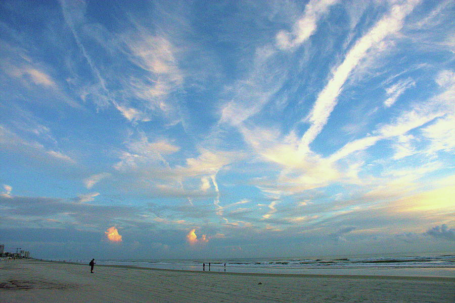 Daytona Beach Morning Photograph by Christopher Mercer