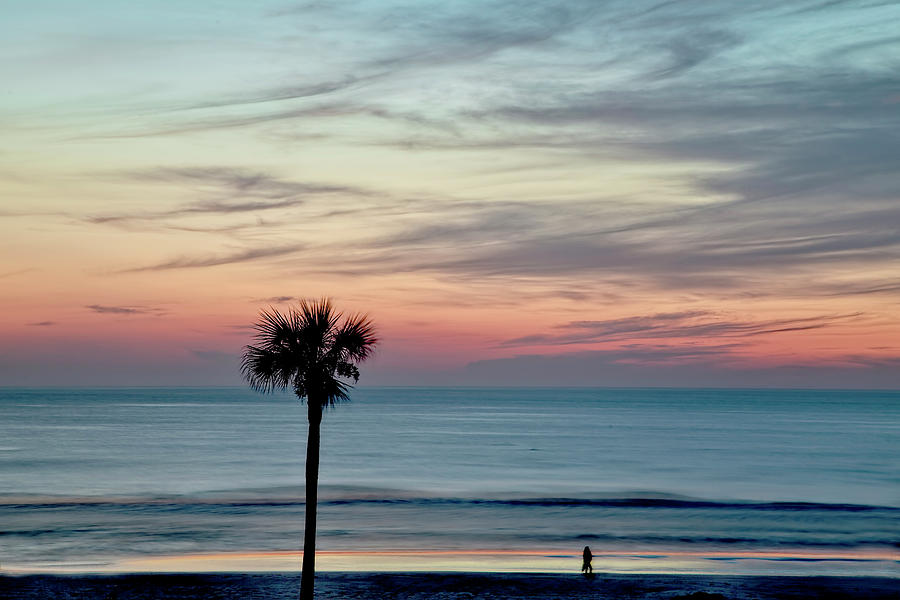 Daytona Beach Sunrise Photograph by Kay Brewer