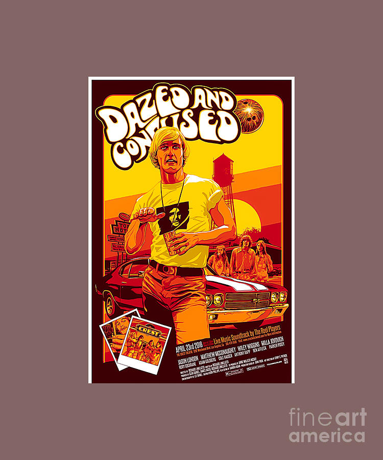 Dazed and Confused Poster Tapestry - Textile by Ronnie Croley - Fine ...